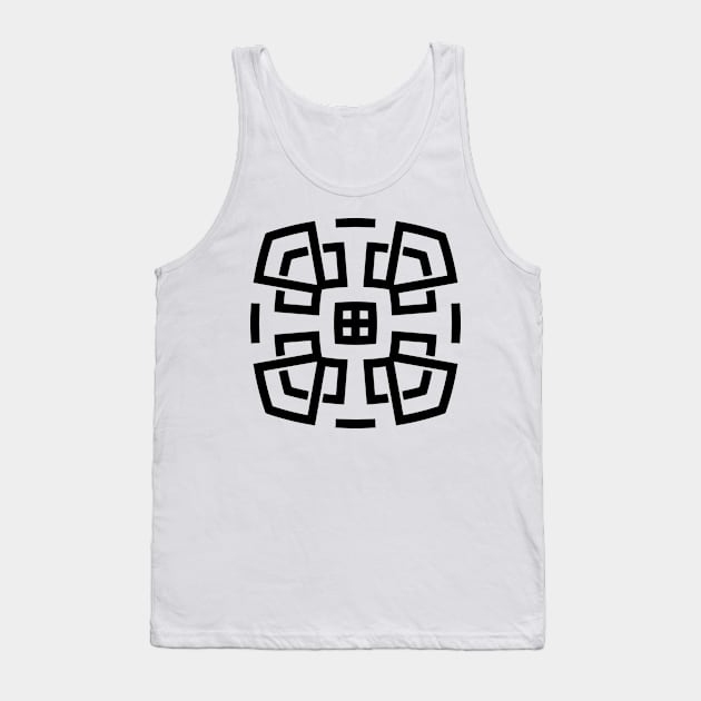 Inspirational MANDALA T-SHIRT MANDALA 113 Tank Top by abcmandalaclothing